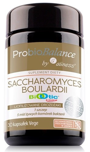 ProbioBALANCE, Saccharomyces Boualardii 5 mld/250mg x 30 vege caps. - Aliness