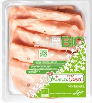 MORTADELA PLASTRY BEZGLUTENOWA BIO 100 g - PRIMAVERA