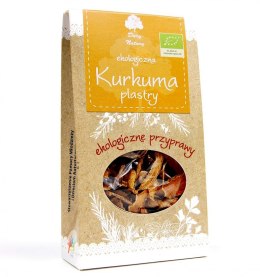 KURKUMA PLASTRY SUSZONE BIO 30 g - DARY NATURY