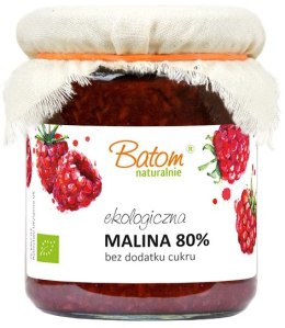 MALINA 80% B/C BIO 260 g - BATOM