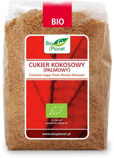 CUKIER KOKOSOWY (PALMOWY) BIO 300 g - BIO PLANET