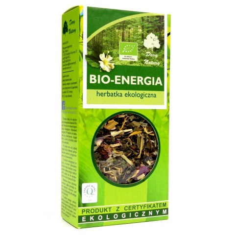 HERBATKA ENERGIA BIO 50 g - DARY NATURY TERMIN: 04.11.2024