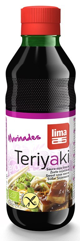 SOS SOJOWY SŁODKI TERIYAKI BEZGLUTENOWY BIO 250 ml - LIMA