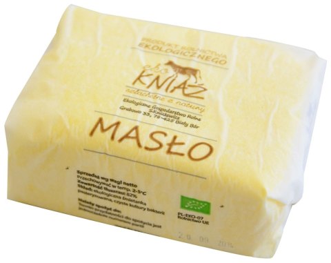 MASŁO KOSTKA BIO (około 0,30 kg) - EKO KNIAŹ