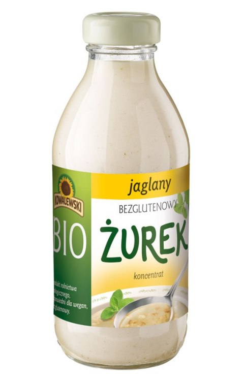 ŻUREK JAGLANY BEZGLUTENOWY KONCENTRAT BIO 320 ml - KOWALEWSKI