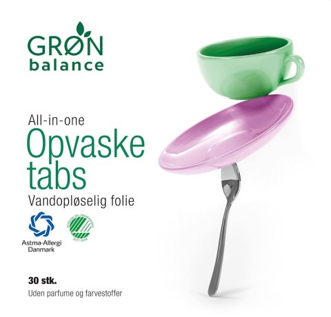 TABLETKI DO ZMYWAREK 30 szt - GRON BALANCE