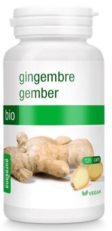 IMBIR W KAPSUŁKACH BIO 40,8 g (120 szt.) - PURASANA