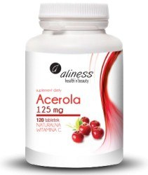 Acerola 125 mg x 120 tab. - Aliness