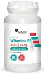 Witamina B6 (P-5P) 25 mg - Aliness