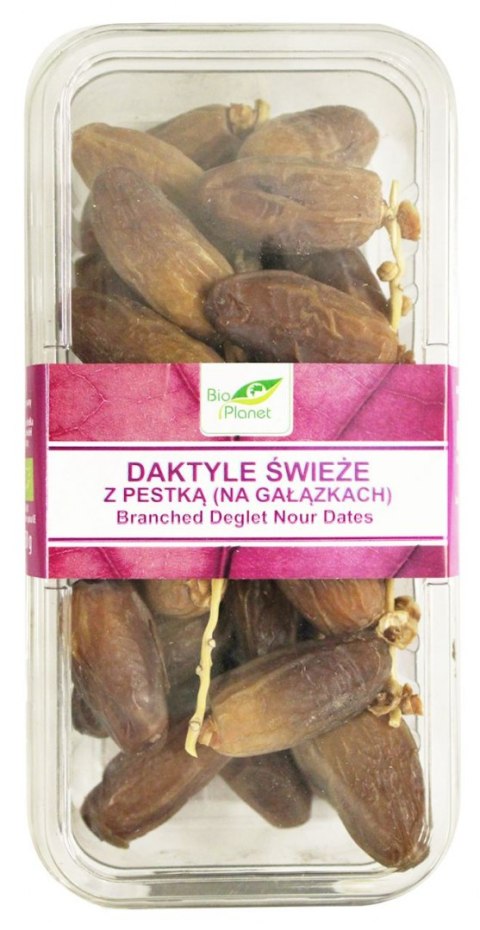 DAKTYLE ŚWIEŻE Z PESTKĄ (NA GAŁĄZKACH) BIO 250 g - BIO PLANET
