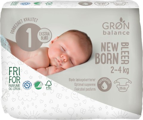 PIELUCHY NOWORODEK 2 - 4 kg (28 szt.) - GRON BALANCE