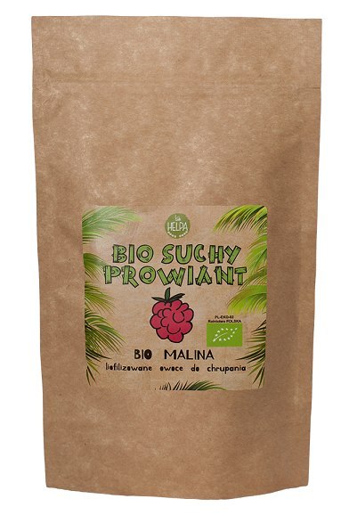 SUCHY PROWIANT LIOFILIZOWANE MALINY BIO 20 g HELPA