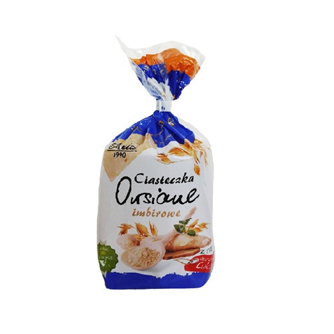 CIASTECZKA OWSIANE IMBIROWE 150 G ANIA