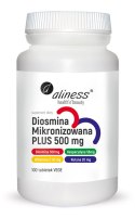 Diosmina mikronizowana PLUS 500 mg x 100 tabletek - Aliness