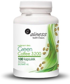 Green Coffee 3200 x 100 kapsułek - Aliness