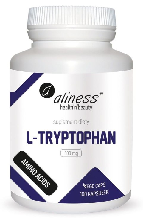 L-Tryptophan 500 mg Vege caps. - Aliness