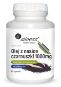 Olej z nasion czarnuszki 2% 1000 mg x 60 caps - Aliness