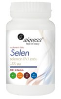 Selenian IV sodu x 100µg x 100 tabletek VEGE - Aliness