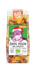 ŻELKI (MISIE) BEZ ŻELATYNY BEZGLUTENOWE BIO 150 g - BIOMINKI (EDYCJA ŚWIĄTECZNA) (PRODUKT SEZONOWY)