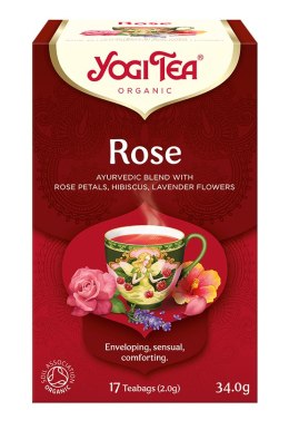 HERBATKA ROSE BIO (17 x 2 g) 34 g - YOGI TEA