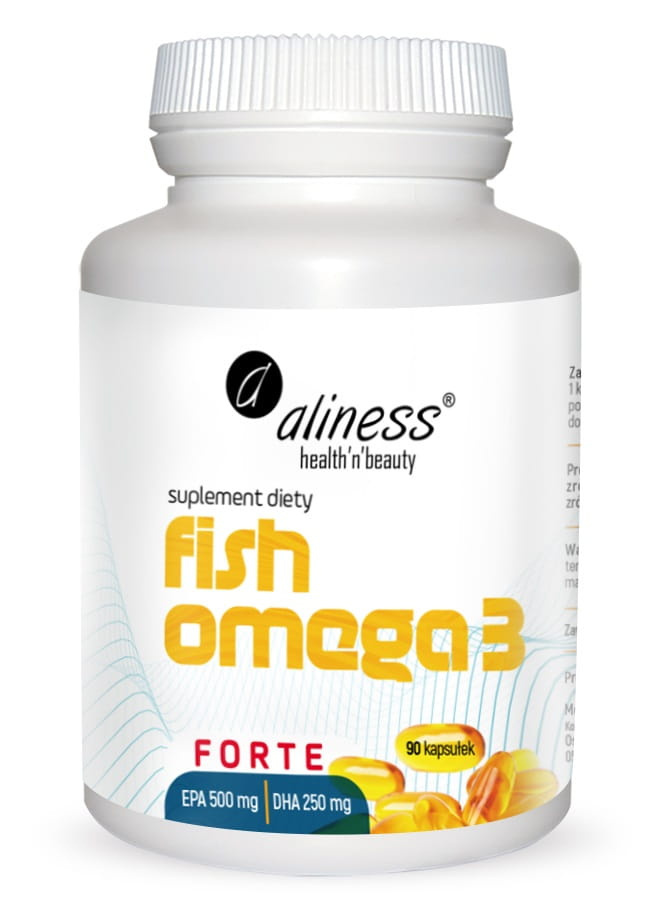 Fish Omega 3 FORTE 500/250mg x 90 - Aliness