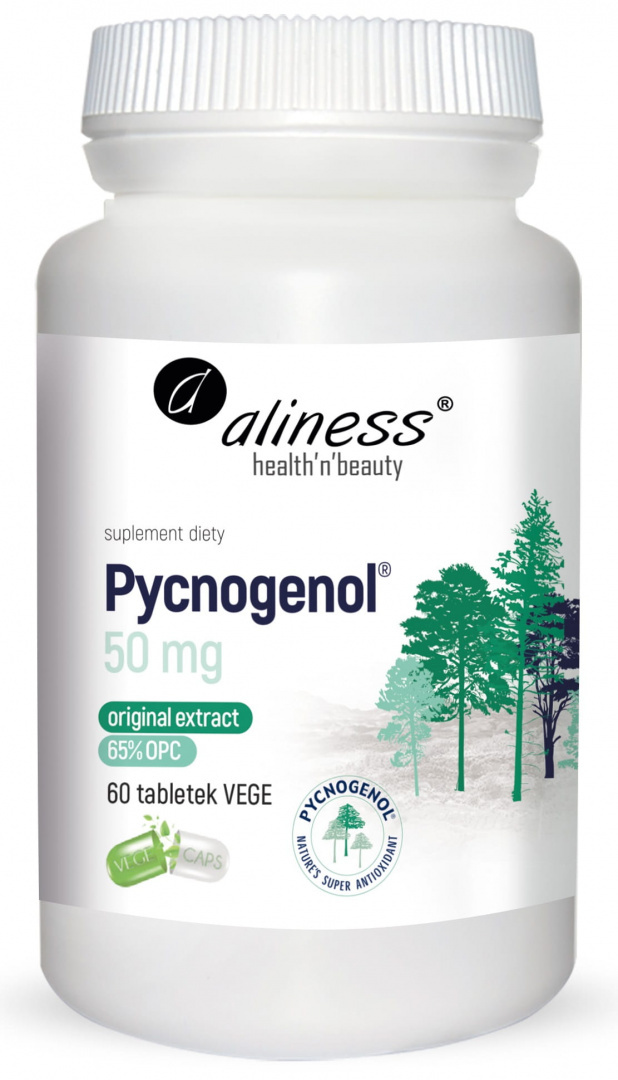 Pycnogenol extract 65% 50 mg Aliness