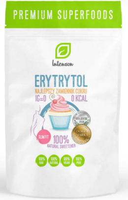 Erytrytol 1kg zamiennik cukru 0 kcal - Intenson