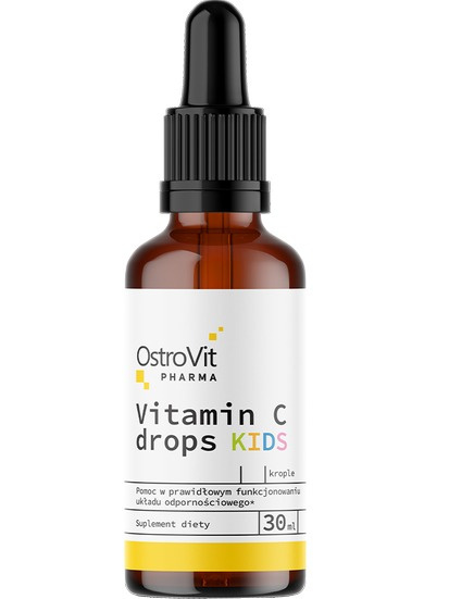 OSTROVIT PHARMA WITAMINA C KROPLE DLA DZIECI 30 ML