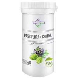 PASSIFLORA + CHMIEL EKSTRAKT 60 KAPSUŁEK (300 mg + 300 mg) - SOUL FARM