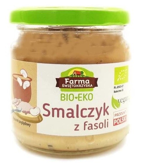 SMALCZYK Z FASOLI BEZGLUTENOWY BIO 160 g - FARMA ŚWIĘTOKRZYSKA