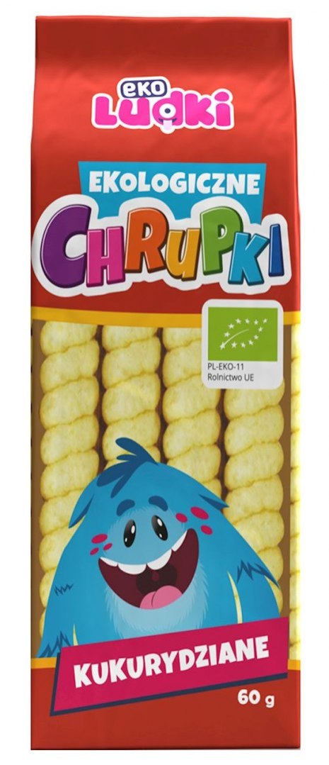 CHRUPKI KUKURYDZIANE BIO 60 g - EKOLUDKI