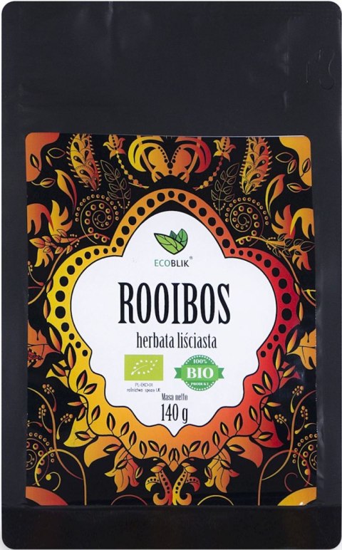 HERBATKA ROOIBOS LIŚCIASTA BIO 140 g - ECOBLIK