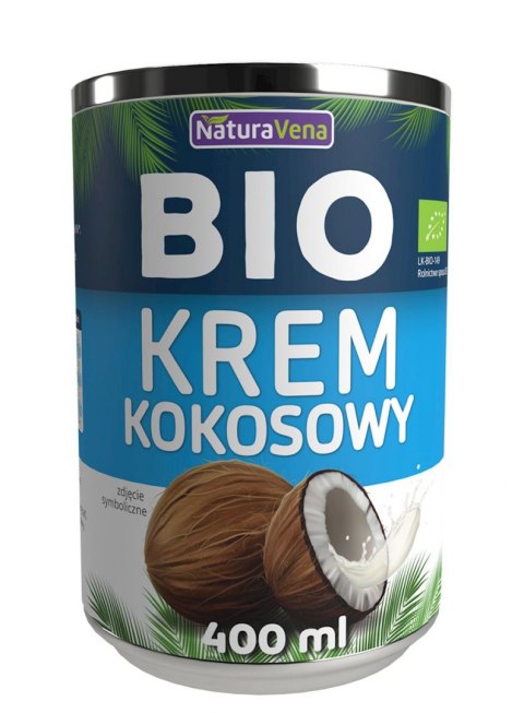 KREM KOKOSOWY 17 % BIO 400 ml - NATURAVENA