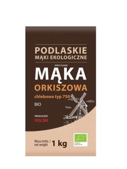 MĄKA ORKISZOWA CHLEBOWA TYP 750 BIO 1 kg - BIO LIFE