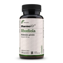 RHODIOLA (RÓŻENIEC GÓRSKI EKSTRAKT 140 mg) 90 KAPSUŁEK BEZGLUTENOWE 40,5 g - PHARMOVIT (CLASSIC)