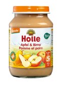 DESEREK JABŁKO - GRUSZKA BEZGLUTENOWY PO 5 MIESIĄCU DEMETER BIO 190 g (SŁOIK) - HOLLE