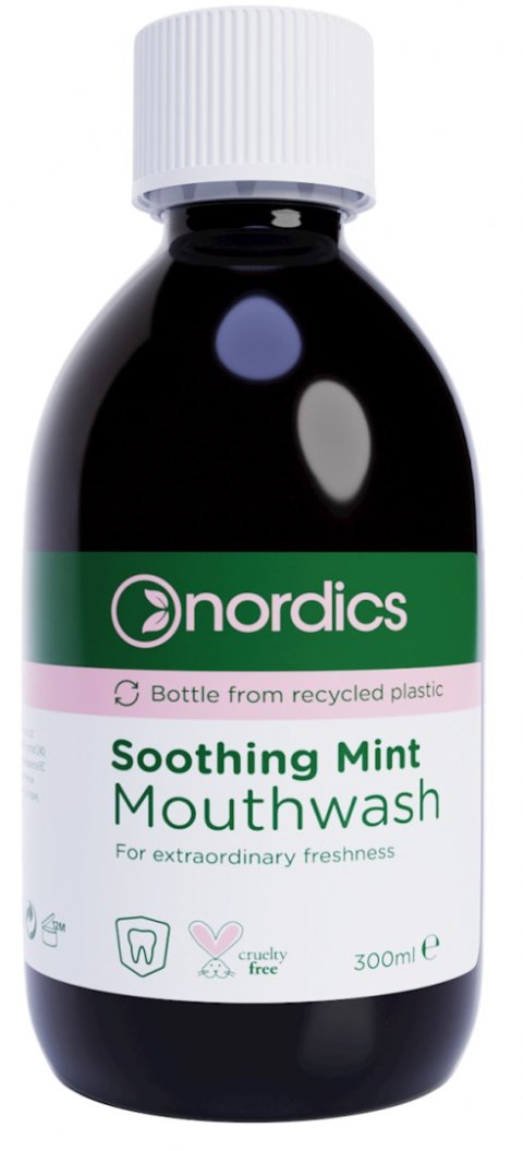 PŁYN DO PŁUKANIA JAMY USTNEJ SOOTHING MINT 300 ml - NORDICS