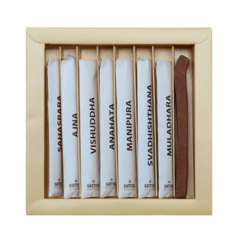 KADZIDŁA INDYJSKIE HARMONIZUJĄCE CZAKRY (49 szt.) - SATTVA