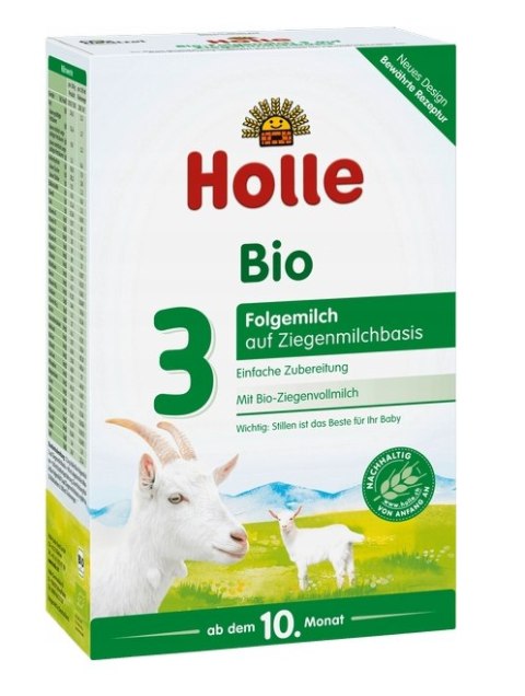 MLEKO KOZIE NASTĘPNE 3 DLA NIEMOWLĄT OD 10 MIESIĄCA BIO 400 g - HOLLE