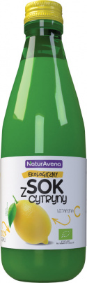 SOK Z CYTRYNY BIO 250 ml - NATURAVENA