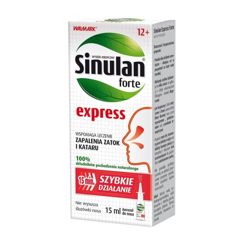 Sinulan Forte EXPRESS spray do nosa 15 ml