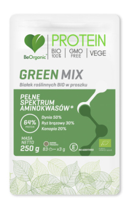 GreenMIX białek roślinnych BIO 250g