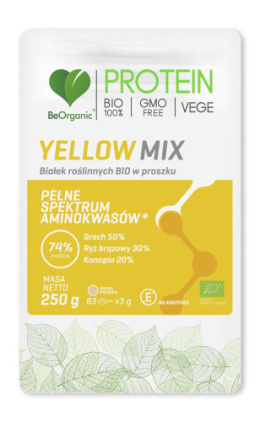 YellowMIX białek roślinnych BIO 250g