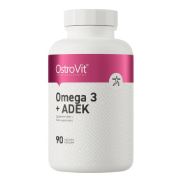 OstroVit Omega 3 EPA DHA 1000 MG + ADEK 90 kaps