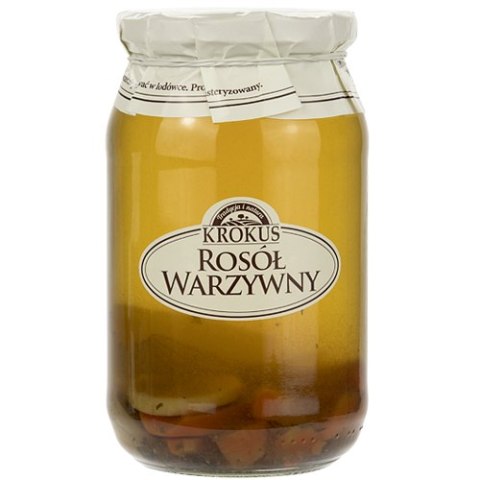 ROSÓŁ WARZYWNY BEZ DODATKU CUKRU BEZGLUTENOWY 810 ml - KROKUS