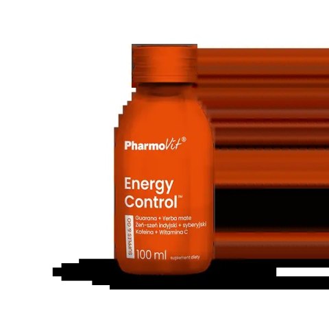 SHOT ENERGY CONTROL BEZGLUTENOWY 100 ml - PHARMOVIT