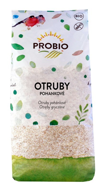 OTRĘBY GRYCZANE BEZGLUTENOWE BIO 500 g - PROBIO