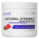 OstroVit Naturalna Witamina C z Dzikiej Róży 300 g naturalny