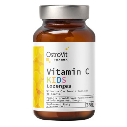 OstroVit Pharma Witamina C do ssania dla dzieci 360 tabletek cola
