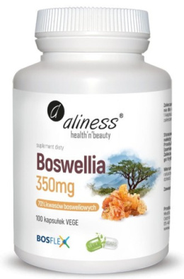 BOSWELLIA 350 mg x 100 Vege caps ALINESS